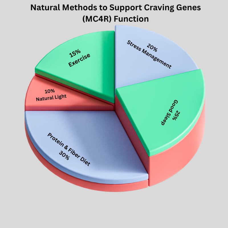 Natural methods to support mc4r function