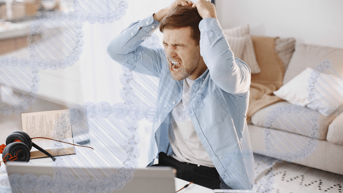 How stress turns on fat genes: (7 proven expert tips to switch them off)